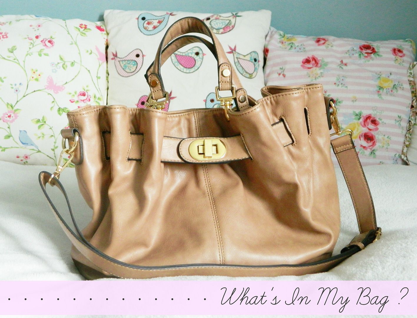 Whats In My Bag Spring 2014 Belle-amie UK Beauty Fashion Lifestyle Blog