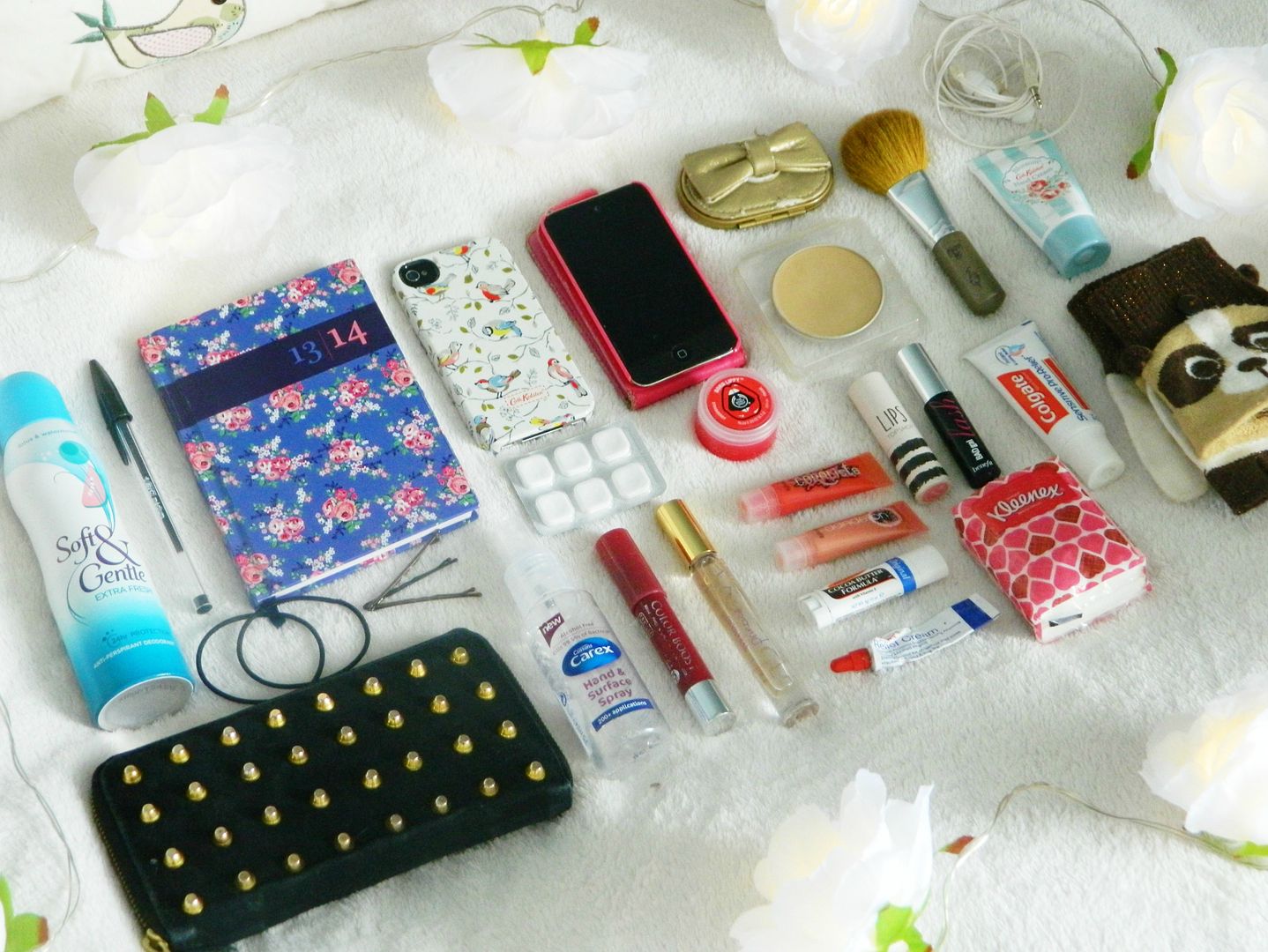 Whats In My Bag Spring 2014 Product Overview Belle-amie UK Beauty Fashion Lifestyle Blog