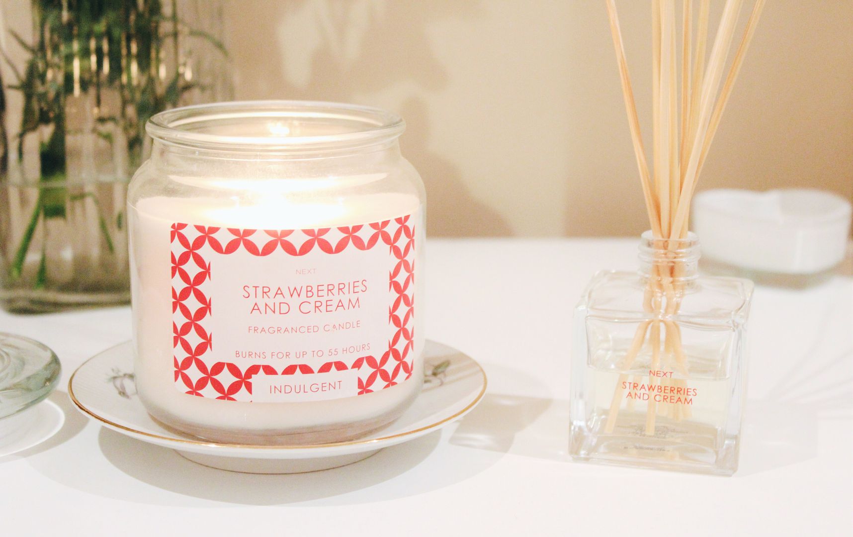 Next-Home-Strawberries-And-Cream-Room-Fragrance-Candle-Reed-Diffuser-Review-Photo-Belle-Amie-UK-Beauty-Fashion-Lifestyle-Blog