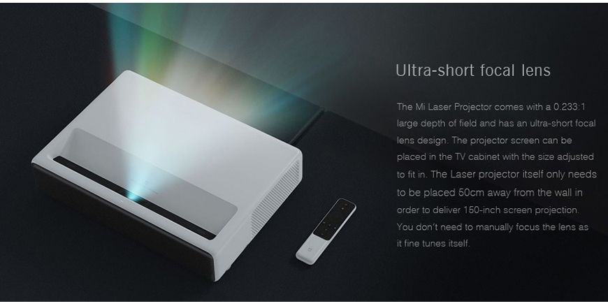 Details About Xiaomi Mi Mijia Laser Projector Android Home Theater 1080p Global Version