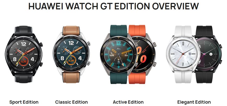 smartwatch huawei gt orange