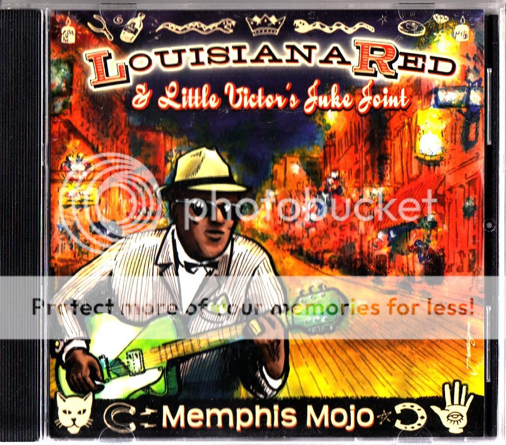 Louisiana Red Memphis Mojo CD 2011 Acoustic Blues Legend