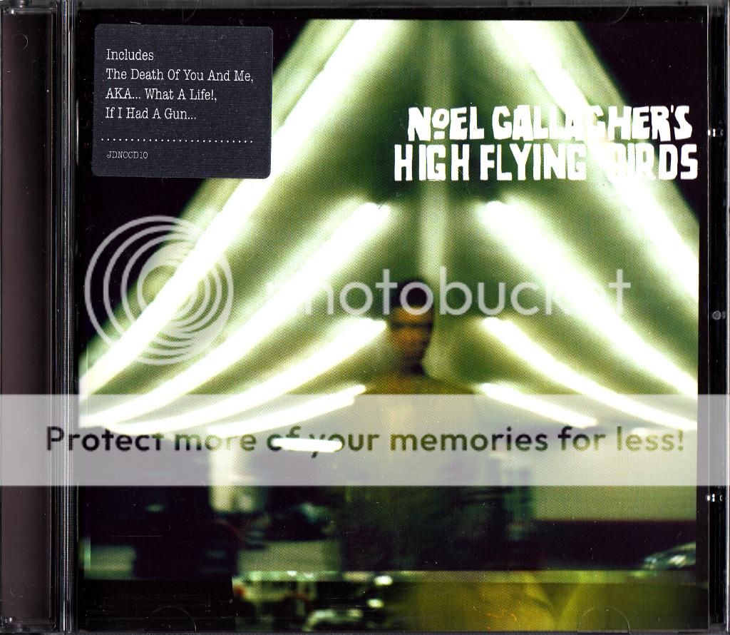 Noel Gallagher Gallaghers High Flying Birds CD 2011 w Promo Sticker
